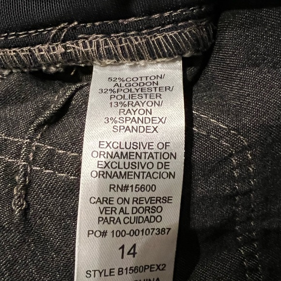 352 Democracy Brown BROL Straight Leg Pants Ab Solutions - Picture 9 of 12